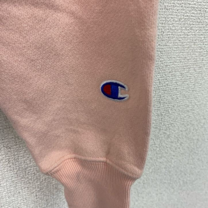 champion　チャンピオン　リバースウィーブ　スウェットパーカー/フーディ　ピンク　XSサイズ　古着