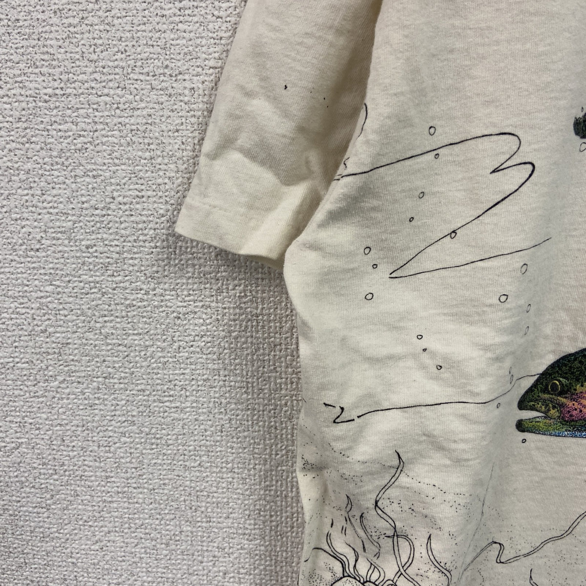 ONEITA　オニータ　半袖プリントTシャツ　シングルステッチ　白　ホワイト　XLサイズ　古着