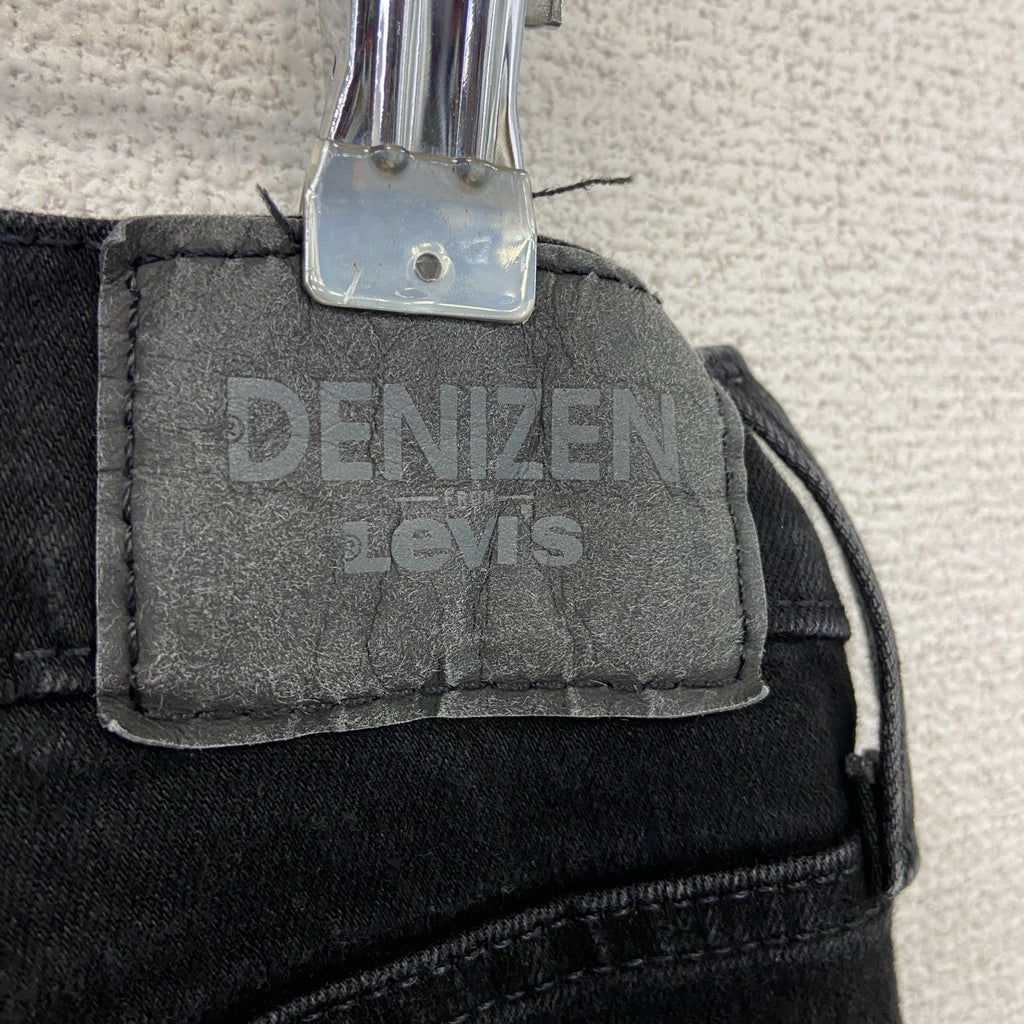 Levi’s　リーバイス　DENIZEN　ブラックデニムパンツ/ジーンズ　ジップフライ　黒　ブラック　W28サイズ　古着