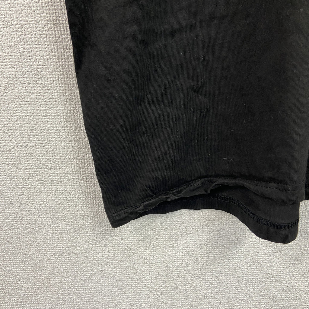 Hanes　ヘインズ　半袖プリントTシャツ　シングルステッチ　黒　ブラック　XXLサイズ カットソー メンズ コットン 古着