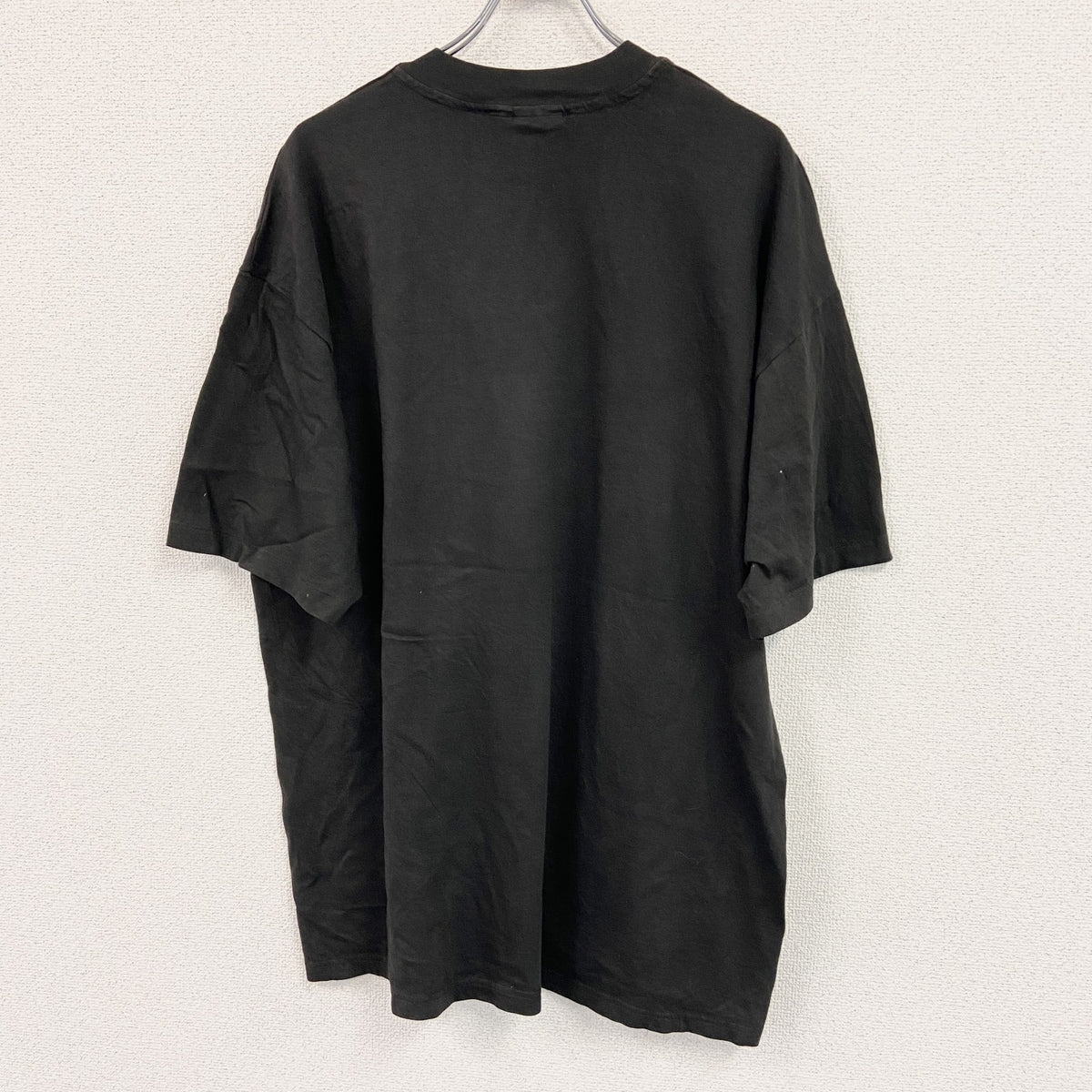 Hanes　ヘインズ　半袖プリントTシャツ　シングルステッチ　黒　ブラック　XXLサイズ カットソー メンズ コットン 古着