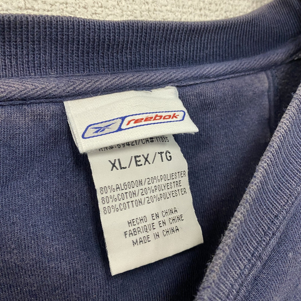 90s～　Reebok　リーボック　NFL　ダラスカウボーイ　スウェット/トレーナー　ヴィンテージ　紺　ネイビー　XLサイズ　古着