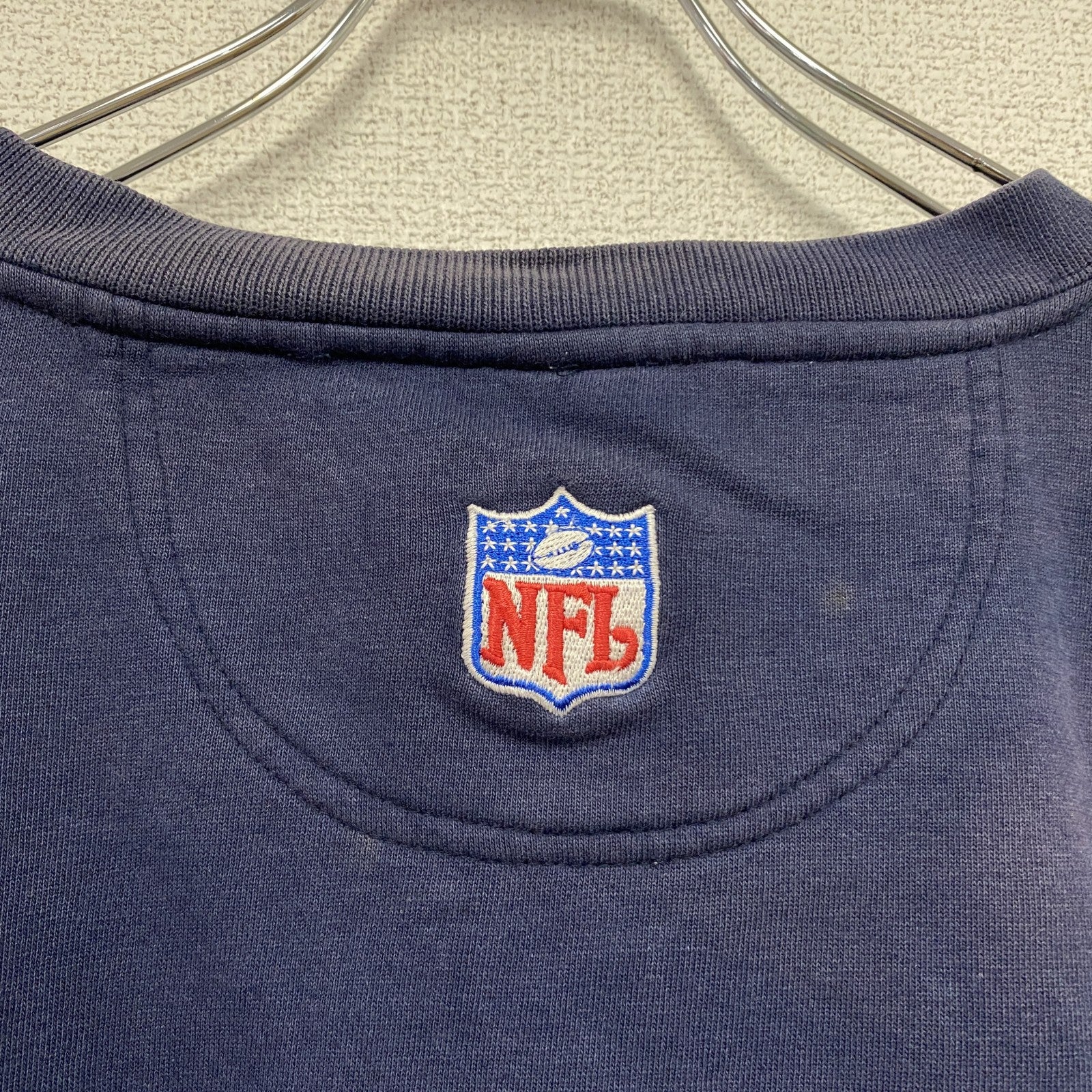 90s～　Reebok　リーボック　NFL　ダラスカウボーイ　スウェット/トレーナー　ヴィンテージ　紺　ネイビー　XLサイズ　古着