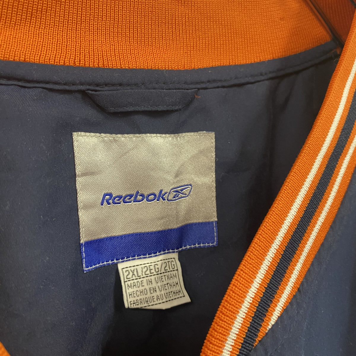 Reebok　リーボック　プルオーバージャケット　紺　ネイビー　XXLサイズ　古着