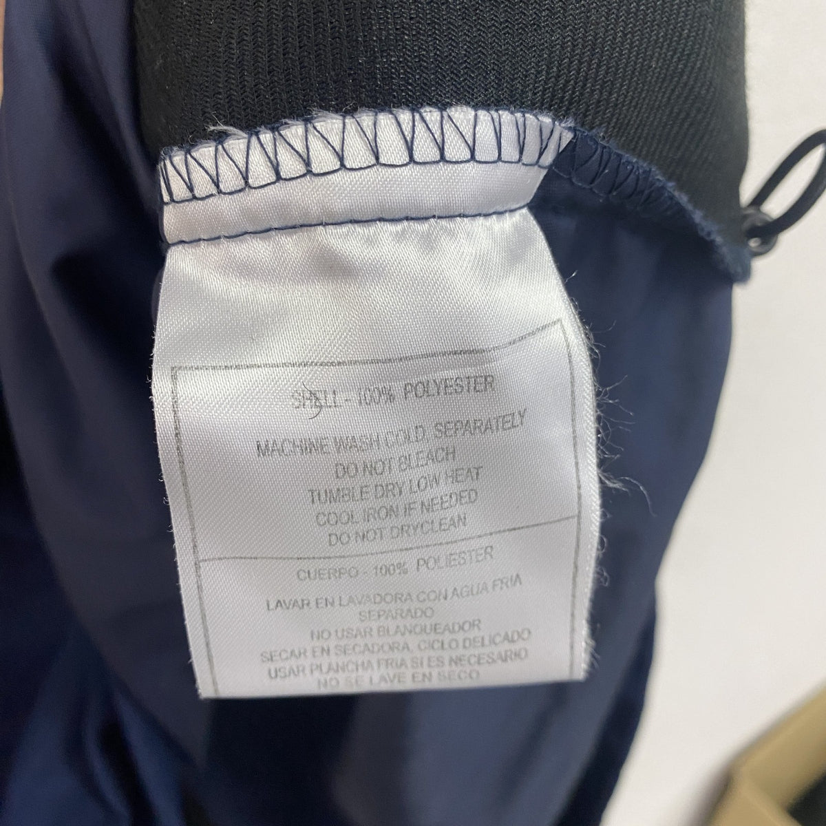 Reebok　リーボック　プルオーバージャケット　紺　ネイビー　XXLサイズ　古着