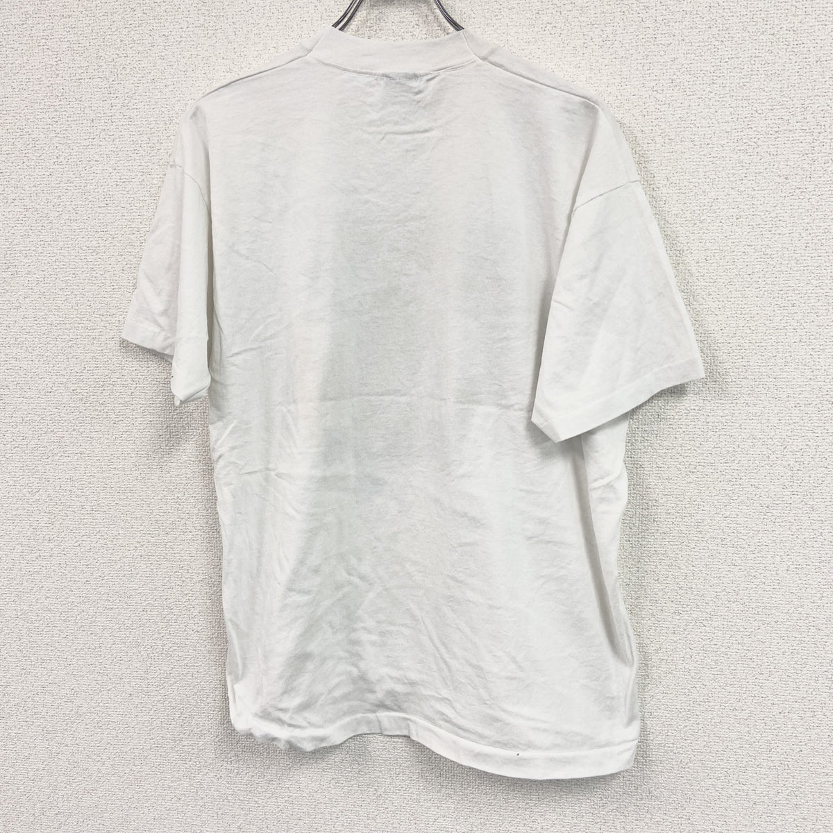 FRUIT OF THE LOOM　フルーツオブザルーム　半袖プリントTシャツ　シングルステッチ　白　ホワイト　XLサイズ カットソー メンズ コットン 古着