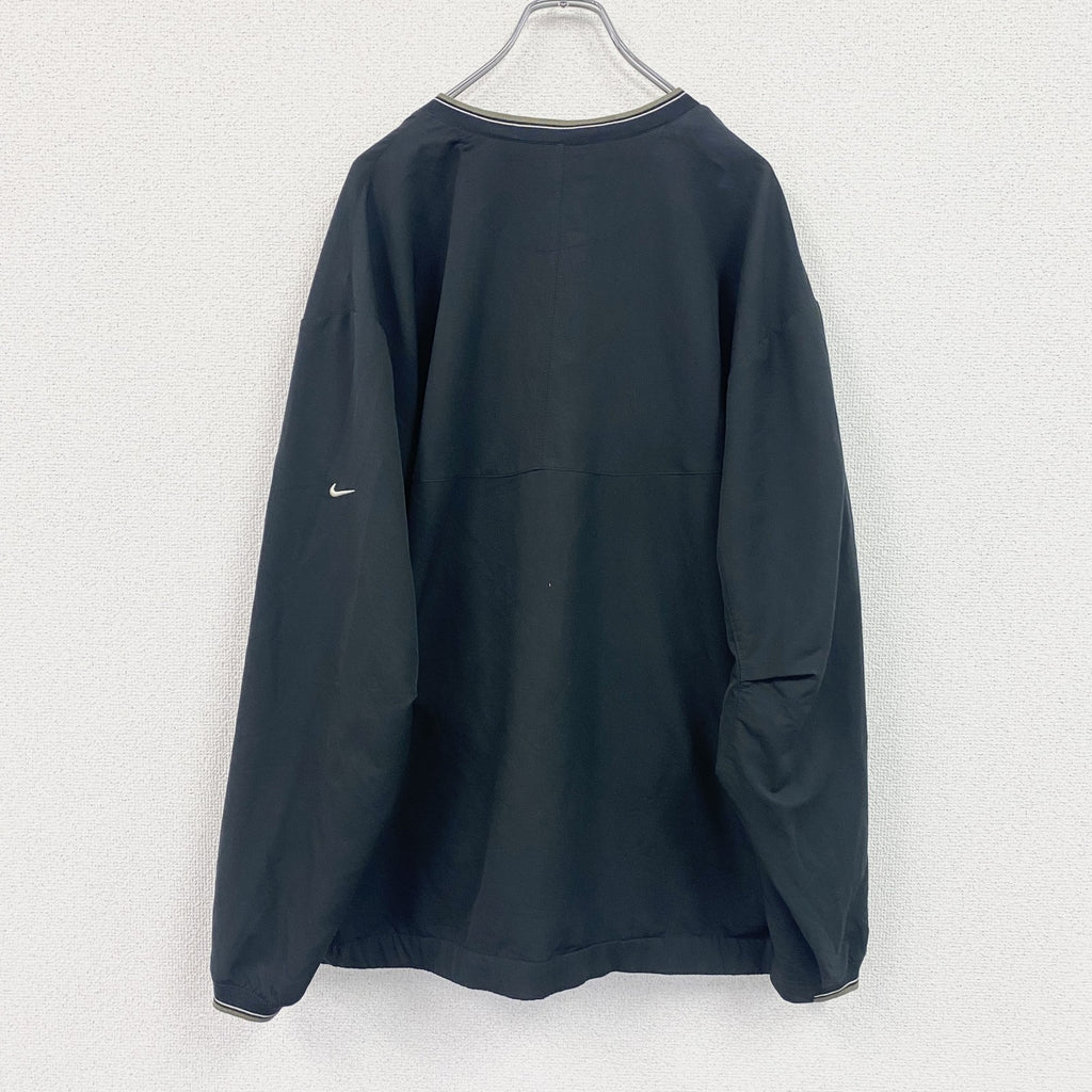 NIKE GOLF　ナイキゴルフ　プルオーバージャケット　黒　ブラック　XLサイズ　古着
