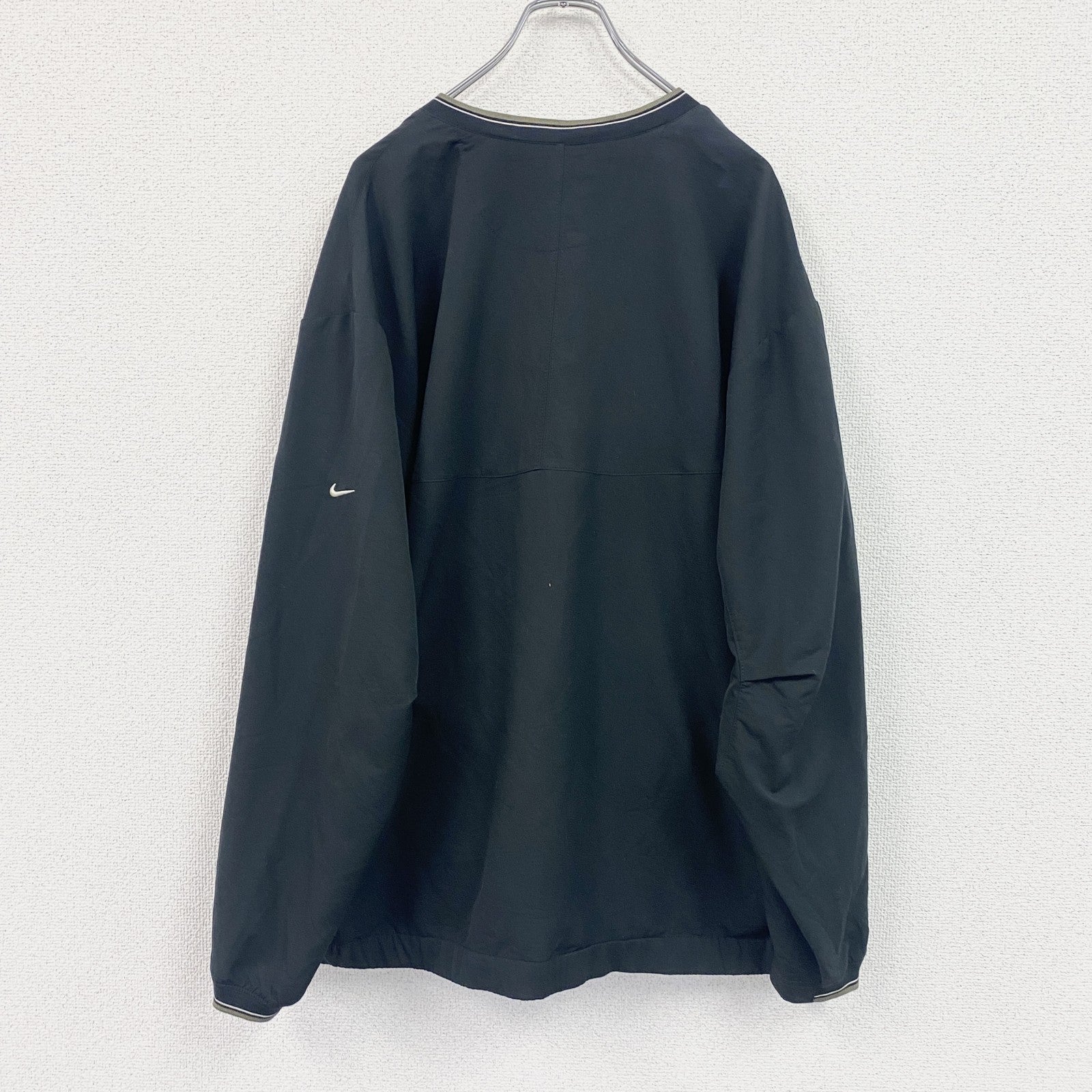 NIKE GOLF　ナイキゴルフ　プルオーバージャケット　黒　ブラック　XLサイズ　古着