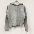 Champion　チャンピオン　リバースウィーブ　スウェットパーカー/フーディー　灰色　グレー　Sサイズ　古着