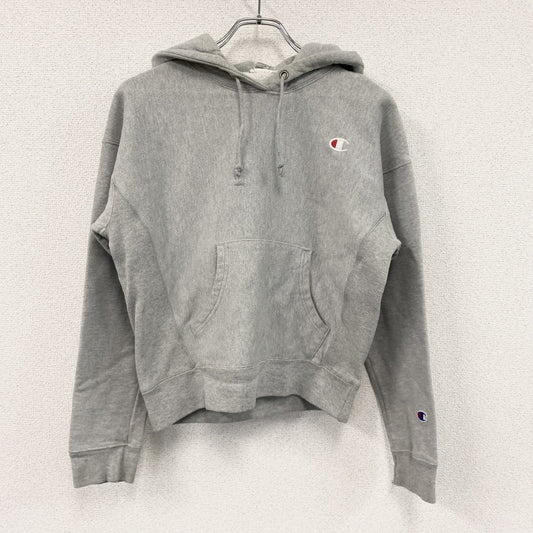 Champion　チャンピオン　リバースウィーブ　スウェットパーカー/フーディー　灰色　グレー　Sサイズ