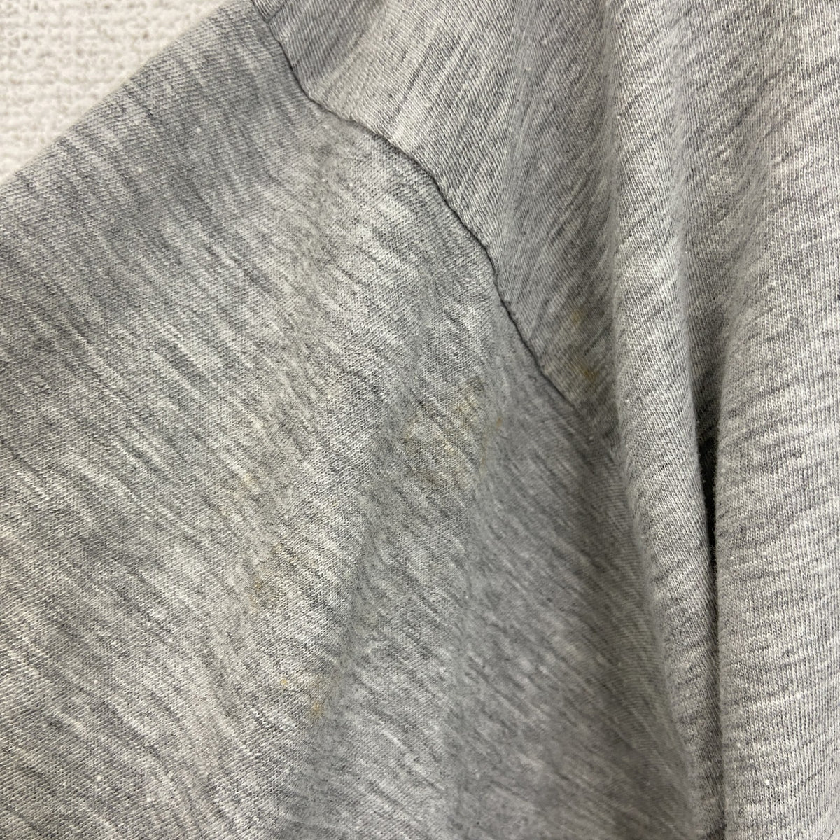 ～90s　半袖プリントTシャツ　ヴィンテージ　シングルステッチ　グレー　灰色　　古着