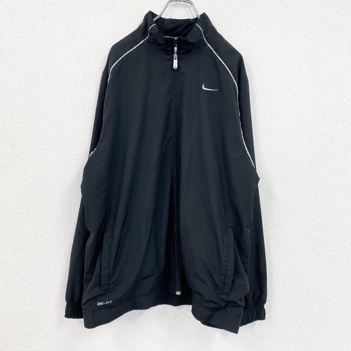 NIKE　ナイキ　DRI-FIT　トラックジャケット/ジャージ　黒　ブラック　XLサイズ