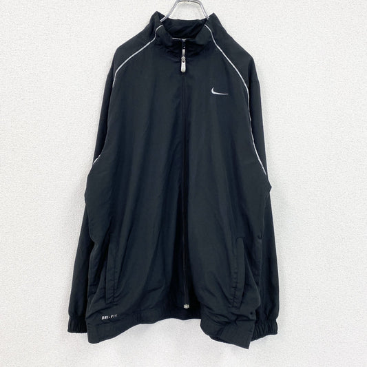 NIKE　ナイキ　DRI-FIT　トラックジャケット/ジャージ　黒　ブラック　XLサイズ