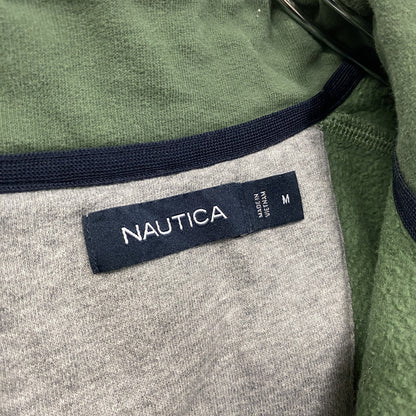NAUTICA　ノーティカ　ハーフジップスウェット/トレーナー　緑　グリーン　Mサイズ
