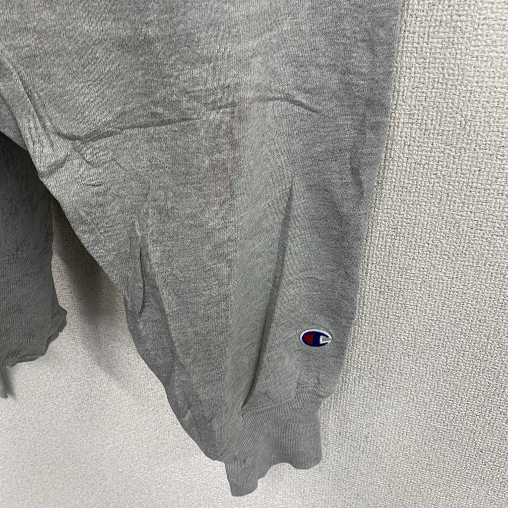 00s　Champion　チャンピオン　リバースウィーブ　スウェット/トレーナー　アーチプリント　グレー　灰色　XLサイズ　古着