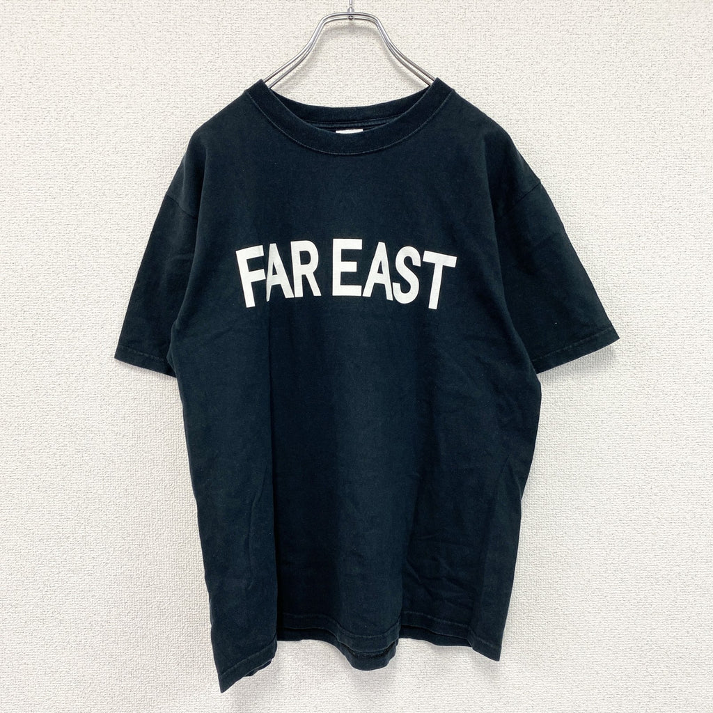 00s　anvil　PUFFY　パフィー　2005　半袖プリントシンガーTシャツ　ライブT　ヴィンテージ　黒　ブラック　Mサイズ　古着