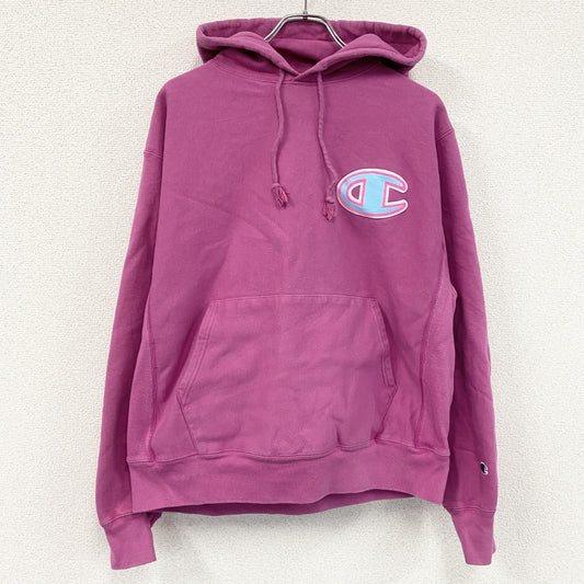 Champion　チャンピオン　リバースウィーブ　スウェットパーカー/フーディー　ピンク　Lサイズ
