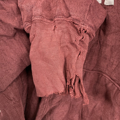 Champion　チャンピオン　リバースウィーブ　スウェットパーカー/フーディー　カレッジロゴ　ボルドー　XLサイズ