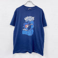 Weird Fish　ウィアードフィッシュ　半袖プリントTシャツ　魚　青　ブルー　XLサイズ　古着