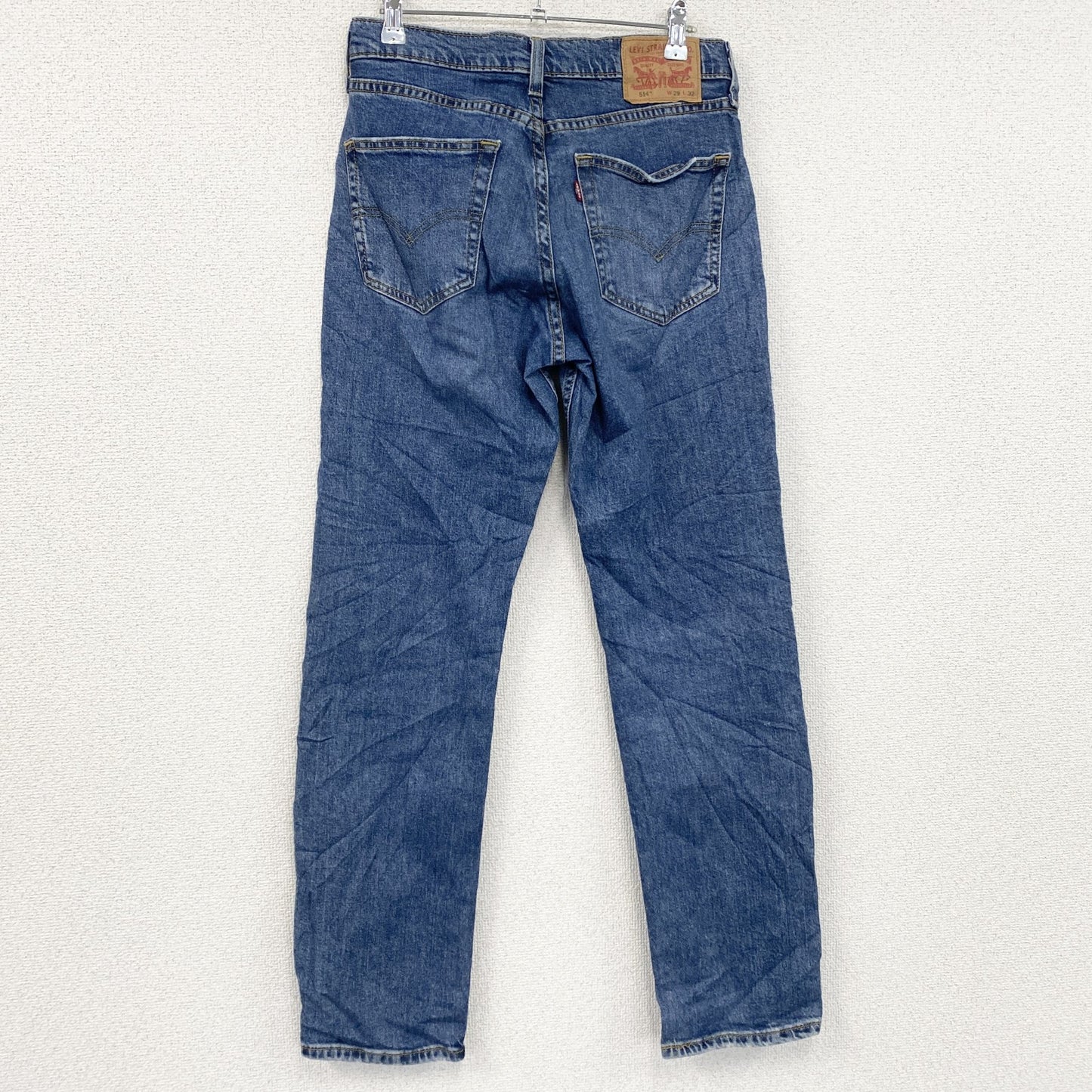 Levi’s　リーバイス　514　デニムパンツ/ジーンズ　縦落ち　インディゴ　W29サイズ