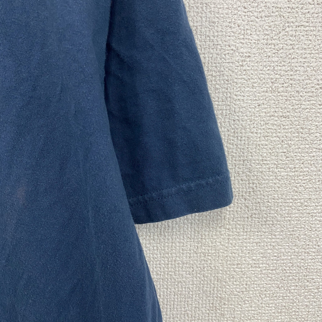 Weird Fish　ウィアードフィッシュ　半袖プリントTシャツ　魚　青　ブルー　XLサイズ　古着