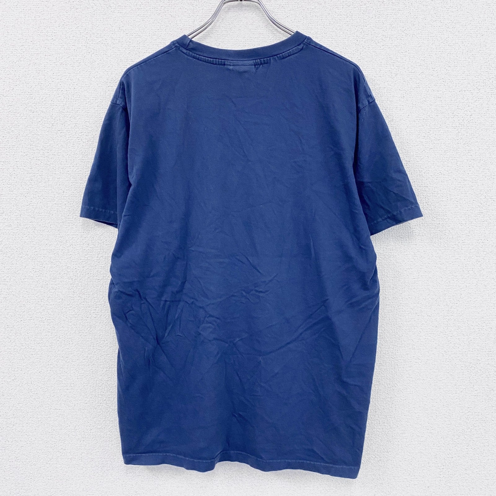Weird Fish　ウィアードフィッシュ　半袖プリントTシャツ　魚　青　ブルー　XLサイズ　古着