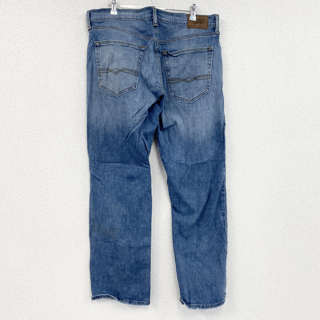 Levi’s　リーバイス　DENIZEN　デニムパンツ/ジーンズ　縦落ち　インディゴ　W36サイズ　古着