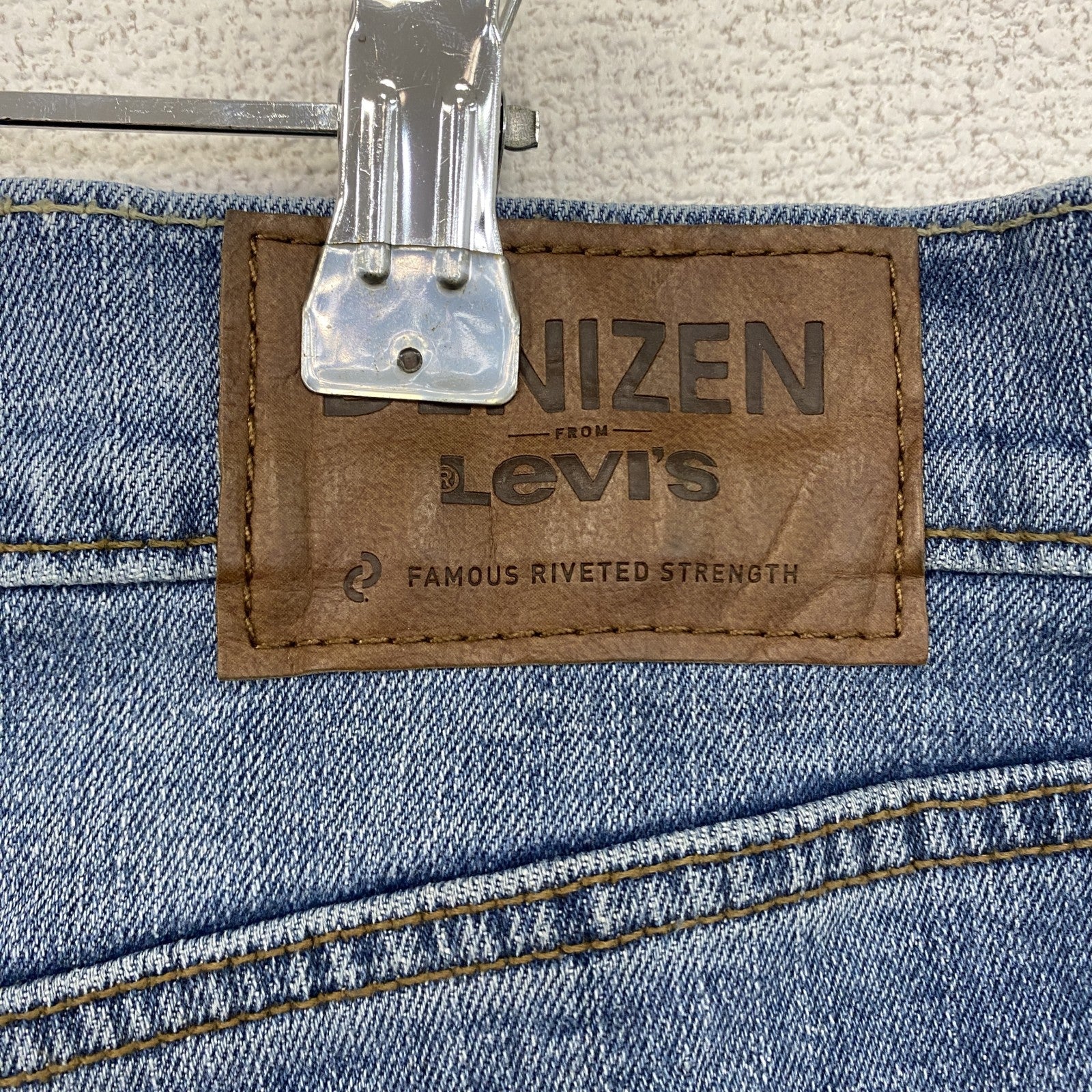 Levi’s　リーバイス　DENIZEN　デニムパンツ/ジーンズ　縦落ち　インディゴ　W36サイズ　古着
