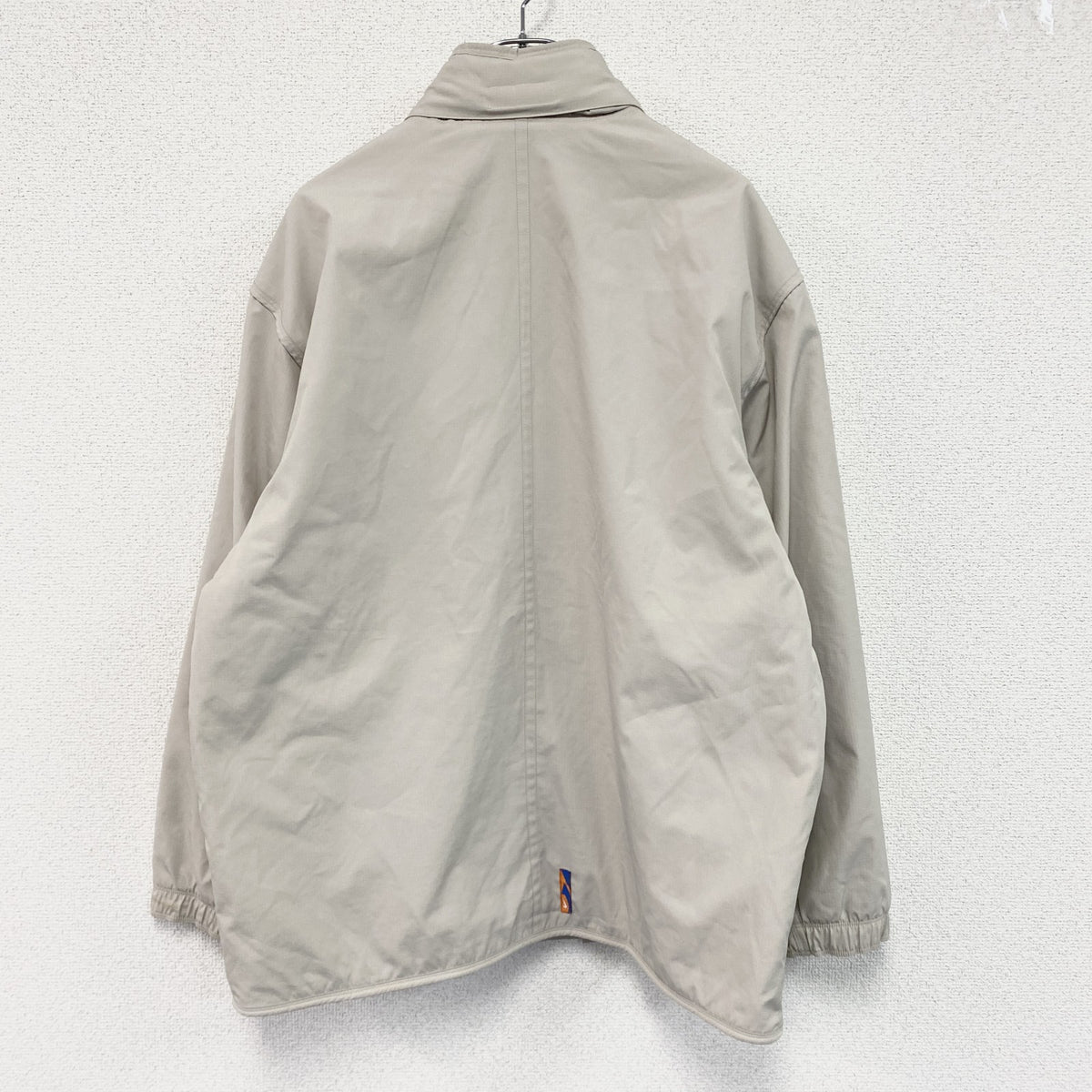 00s　NIKE　ナイキ　フルジップジャケット　ヴィンテージ　裏ボア　ベージュ　Mサイズ　古着