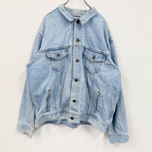 90s　Levi's　リーバイス　4thタイプ　デニムジャケット/Gジャン　ヴィンテージ　ライトブルー　XLサイズ