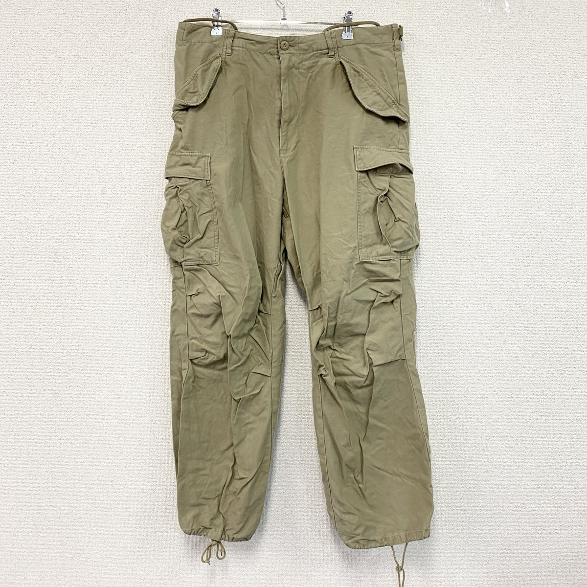 SMITH’S AMERICAN　スミスアメリカン　M-65　フィールドパンツ　カーゴパンツ　レプリカ　ベージュ　34-36サイズ　古着