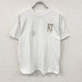 anvil　NESCAFE　ネスカフェ　半袖プリントTシャツ　白　ホワイト　Mサイズ カットソー メンズ コットン 古着