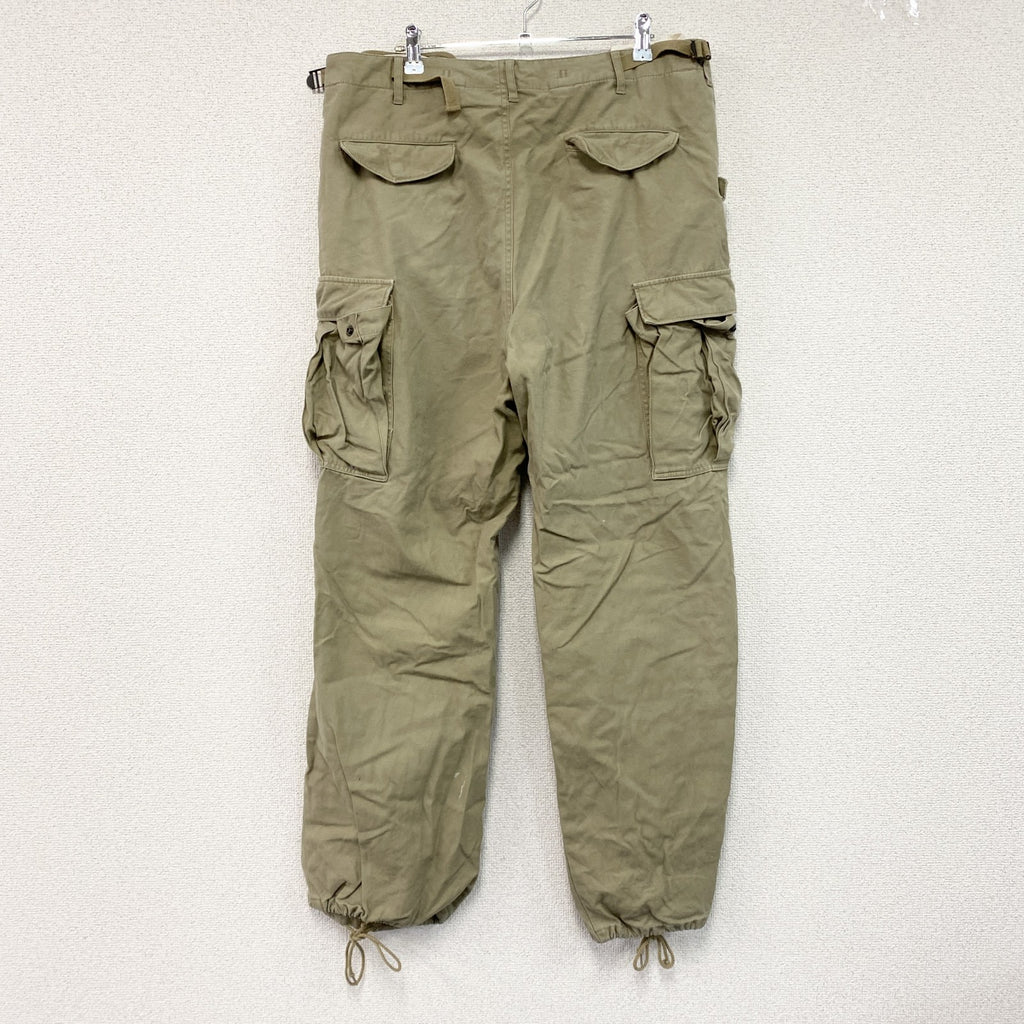SMITH’S AMERICAN　スミスアメリカン　M-65　フィールドパンツ　カーゴパンツ　レプリカ　ベージュ　34-36サイズ　古着