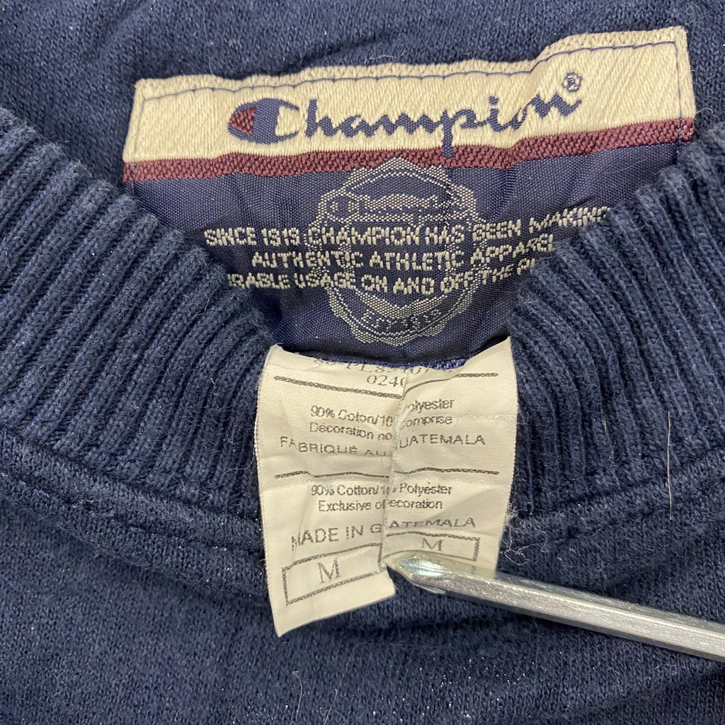 00s　Champion　チャンピオン　プレミアムリバースウィーブ　スウェット/トレーナー　紺　ネイビー　Mサイズ　古着