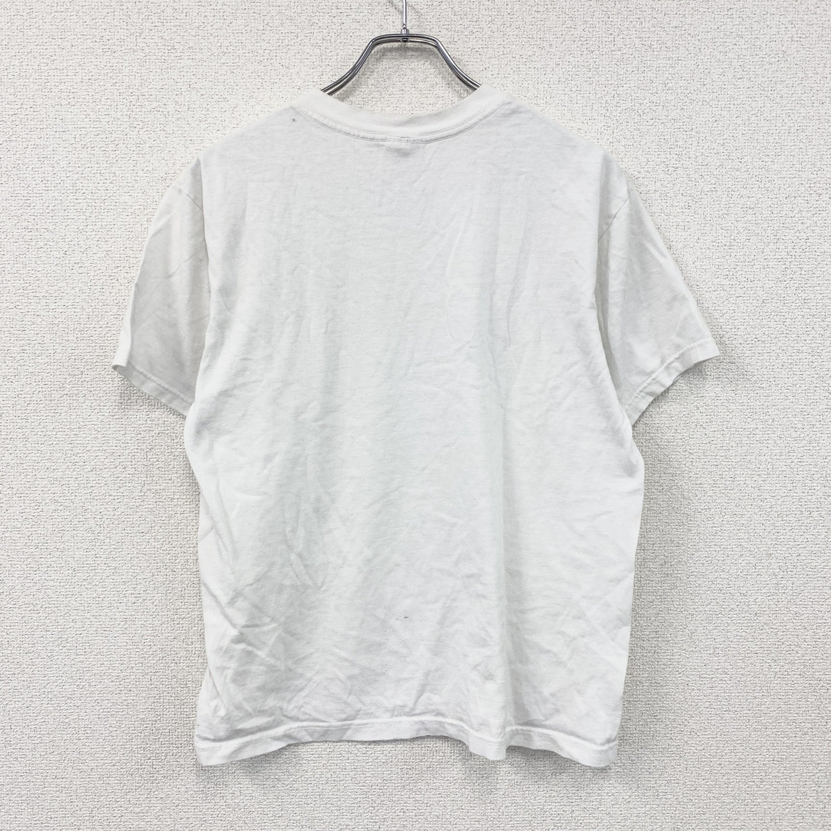 anvil　NESCAFE　ネスカフェ　半袖プリントTシャツ　白　ホワイト　Mサイズ カットソー メンズ コットン 古着