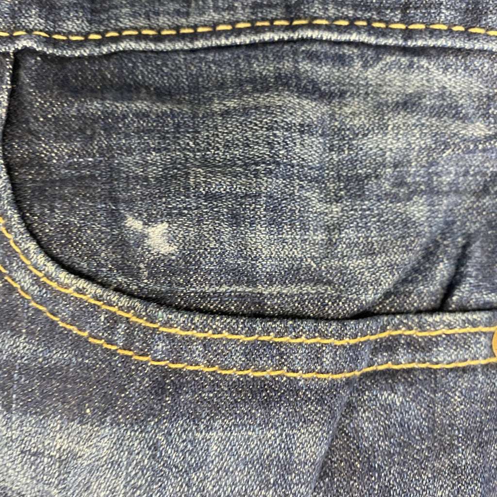 Levi’s　リーバイス　513　デニムパンツ/ジーンズ　縦落ち　インディゴ　W32サイズ　古着