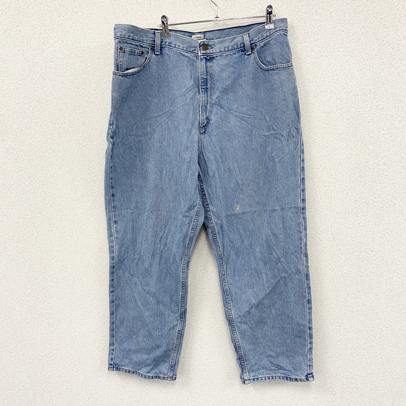 L.L.Bean　エルエルビーン　デニムパンツ/ジーンズ　ジップフライ　インディゴ　20PETサイズ　古着