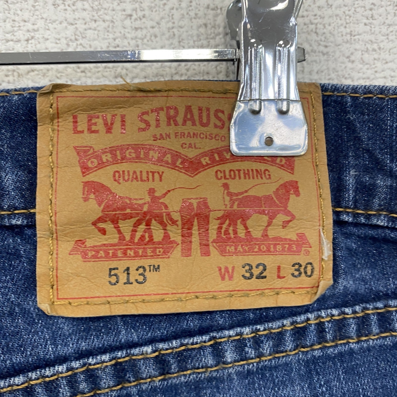 Levi’s　リーバイス　513　デニムパンツ/ジーンズ　インディゴ　W32サイズ　古着