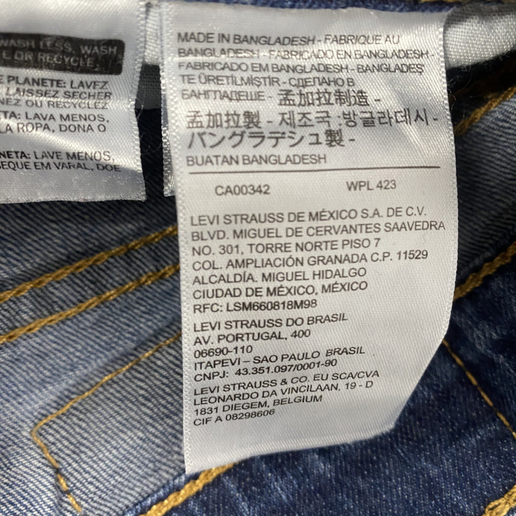 Levi’s　リーバイス　513　デニムパンツ/ジーンズ　インディゴ　W32サイズ　古着