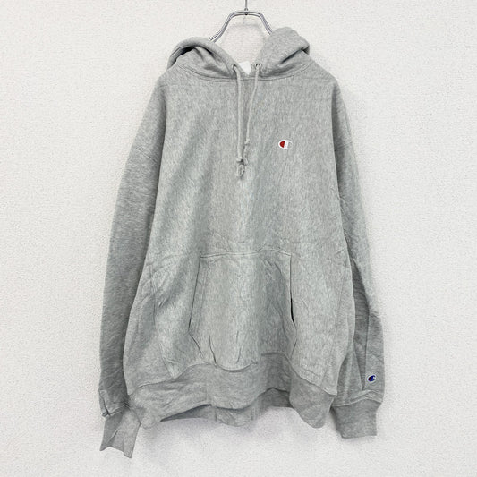 Champion　チャンピオン　リバースウィーブ　スウェットパーカー/フーディー　灰色　グレー　XLサイズ