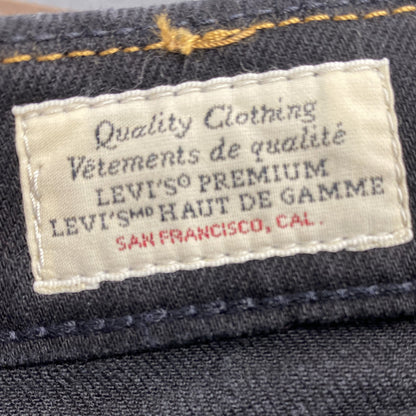 Levi’s　リーバイス　512　ブラックデニムパンツ/ジーンズ　黒　ブラック　W30サイズ