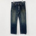 Wrangler　ラングラー　デニムパンツ/ジーンズ　ジップフライ　鬼ヒゲ　フェード　インディゴ　30サイズ メンズ コットン 古着
