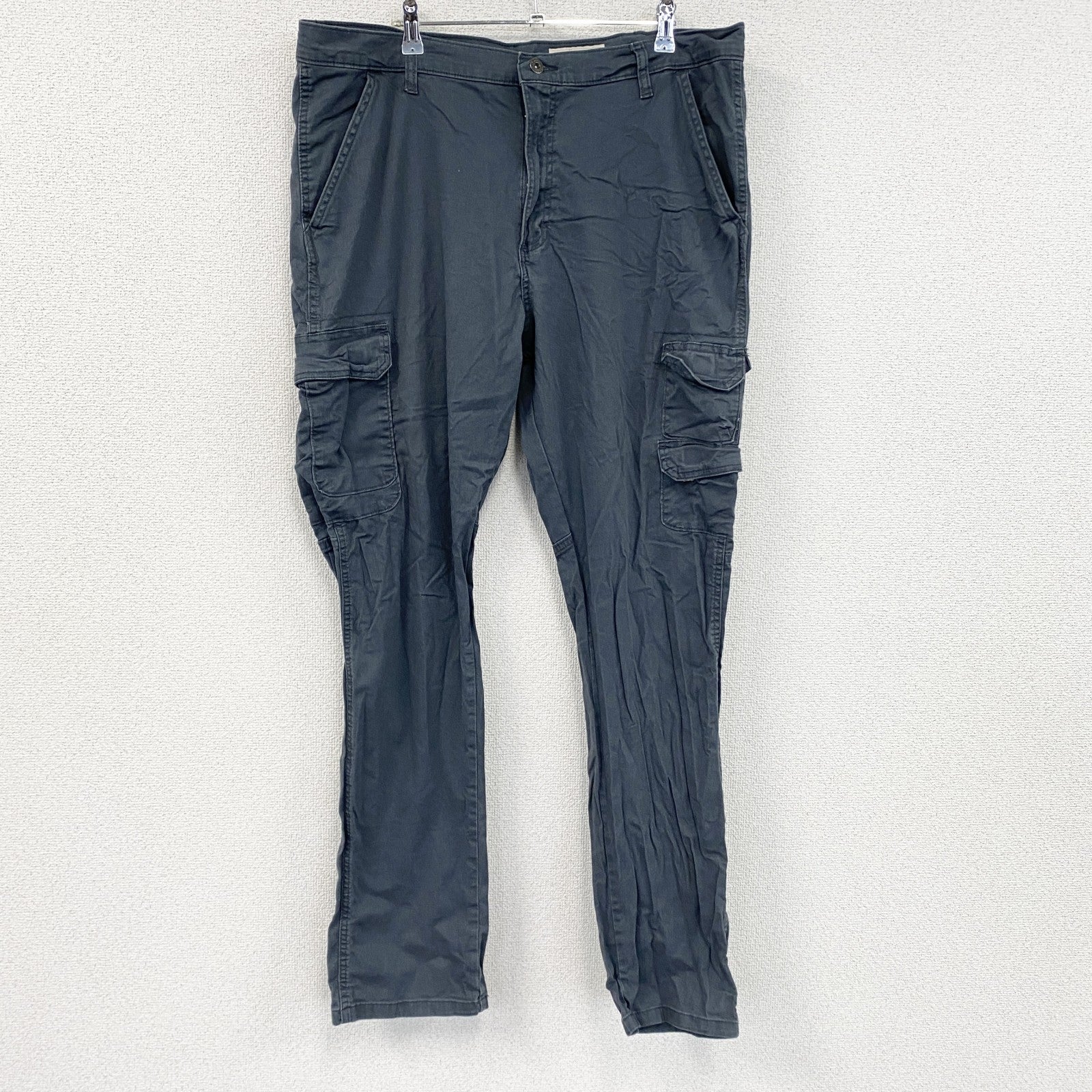 Wrangler　ラングラー　カーゴパンツ　灰色　グレー　W38サイズ　古着
