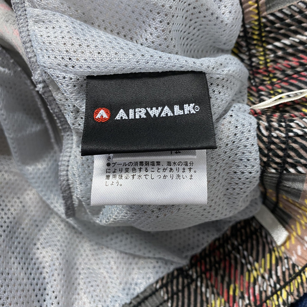AIR WALK　エアウォーク　ハーフパンツ/ショートパンツ　パッチワーク柄　総柄　マルチカラー　LLサイズ　古着