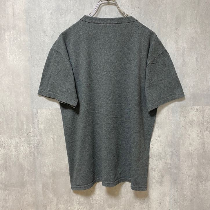 RUSSELL ラッセル　TEXAS STATE　半袖カレッジプリントTシャツ　グレー　灰色　大学　Sサイズ　古着