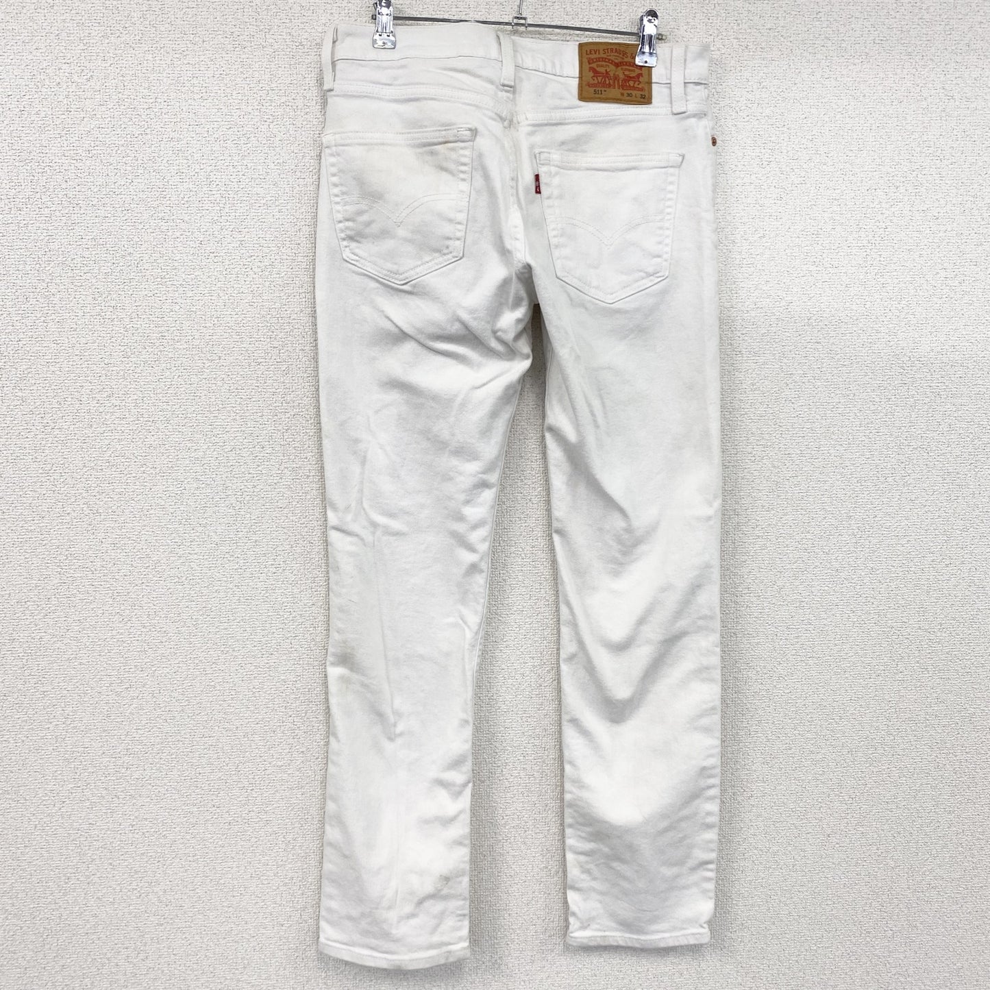 Levi’s　リーバイス　511　ホワイトデニムパンツ/ジーンズ　白　ホワイト　W30サイズ