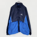 New Balance　ニューバランス　フルジップジャケット　紺　ネイビー　青　ブルー　Lサイズ　古着