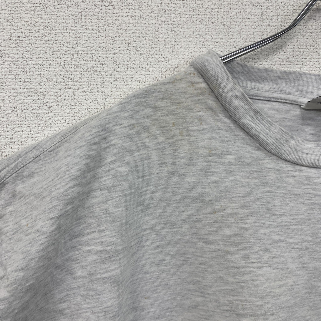 ～00s　Disney　ディズニー　Mickey　ミッキー　半袖Tシャツ　キャラクターT　霜降りグレー　XLサイズ　古着