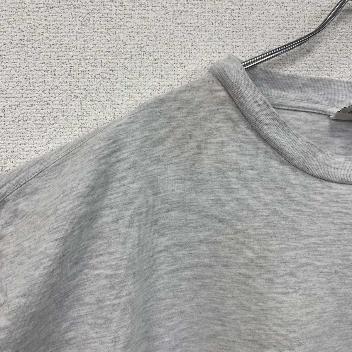 ～00s　Disney　ディズニー　Mickey　ミッキー　半袖Tシャツ　キャラクターT　霜降りグレー　XLサイズ　古着
