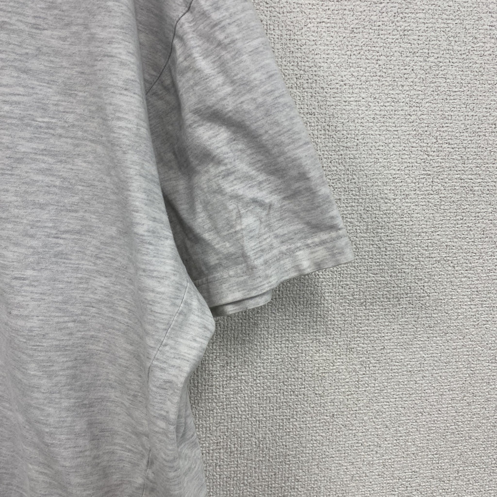 ～00s　Disney　ディズニー　Mickey　ミッキー　半袖Tシャツ　キャラクターT　霜降りグレー　XLサイズ　古着